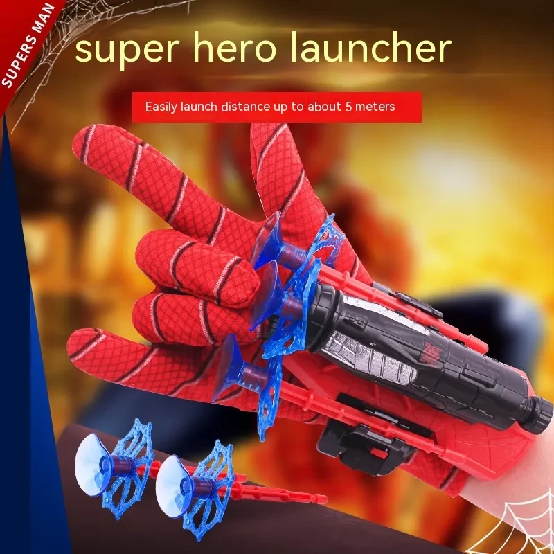 Kids Superhero Web Launcher Toy Set