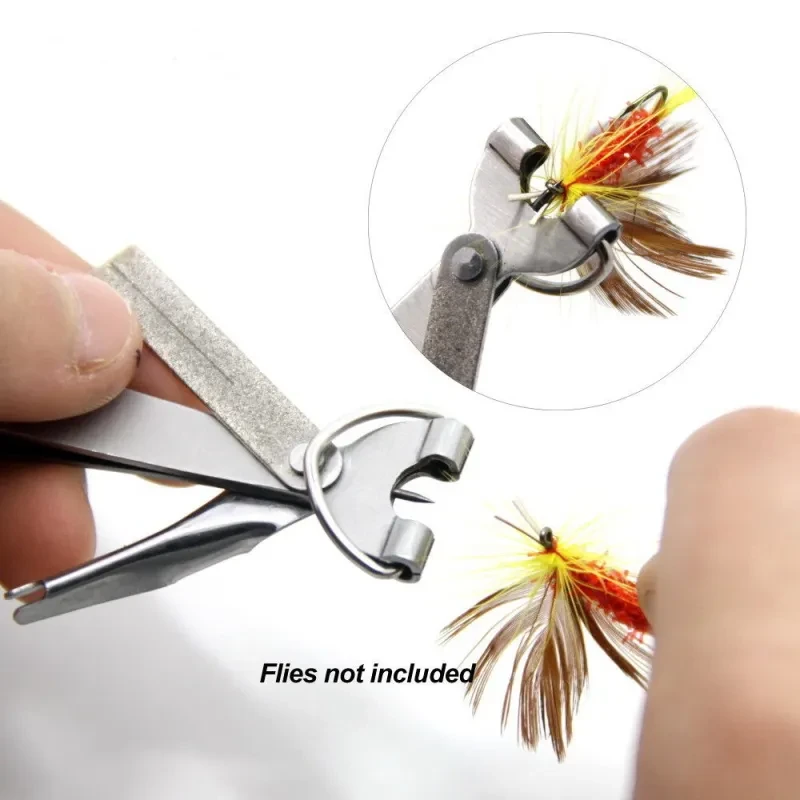 4-in-1 Fishing Quick Knot Tying Tool with Zinger Retractor