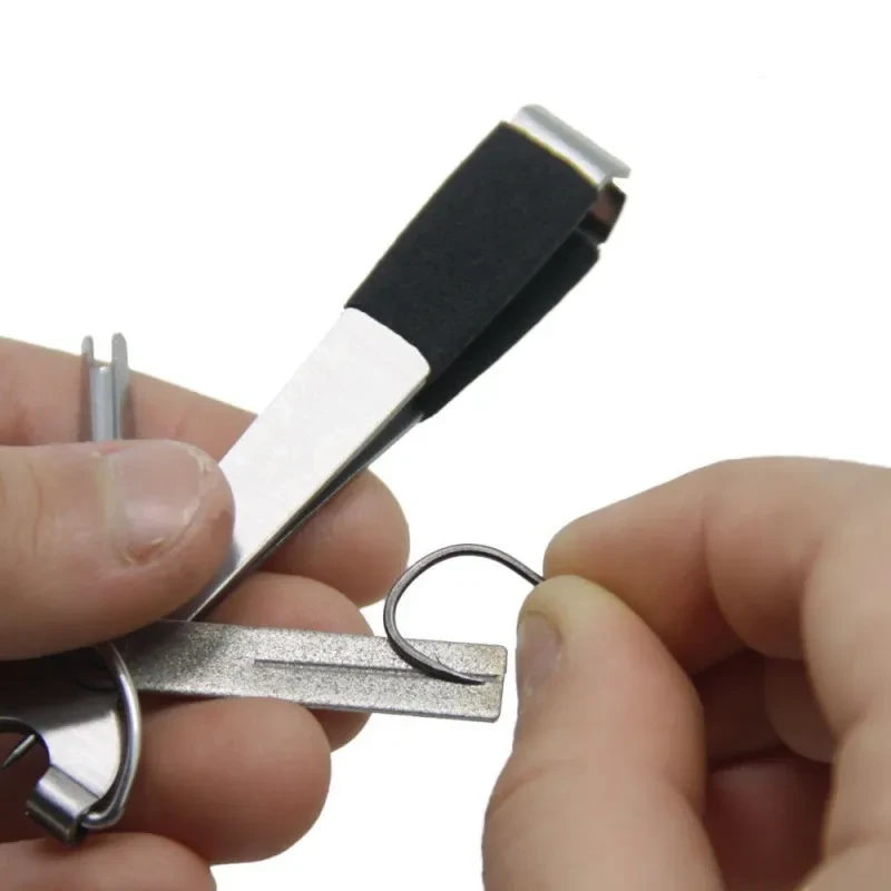 4-in-1 Fishing Quick Knot Tying Tool with Zinger Retractor