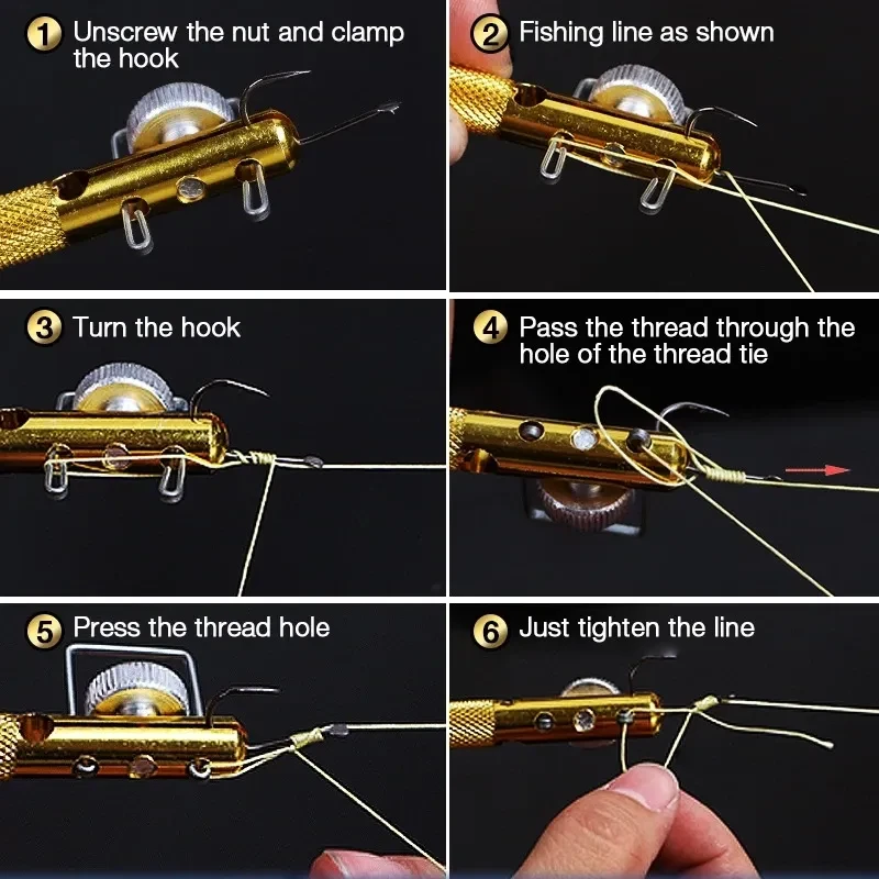 Fishing FastKnot Tying Tool