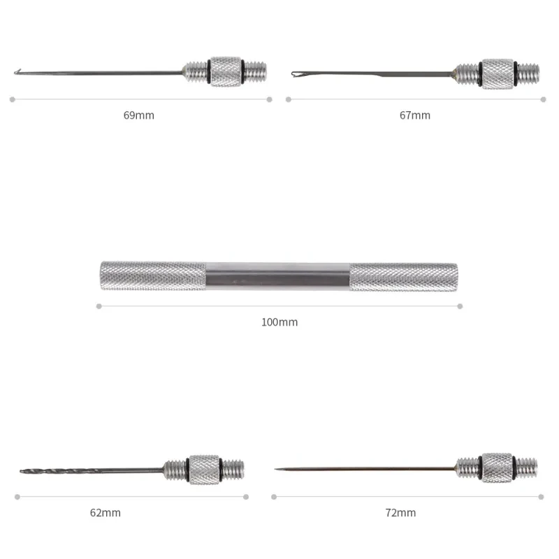 European Style Metal Crochet Hook Set