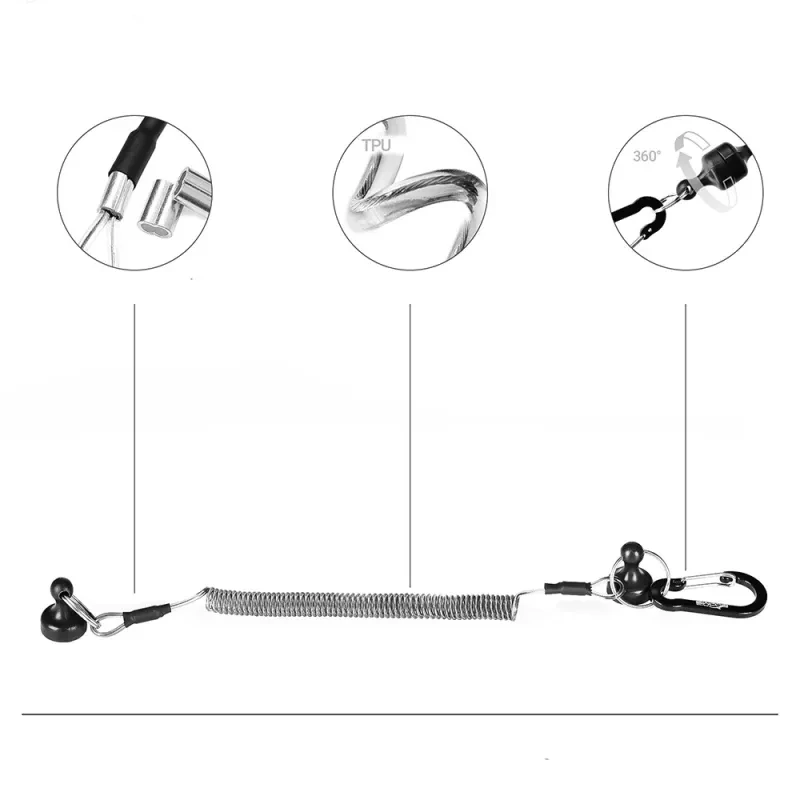Magnetic Steel Wire Safety Rope