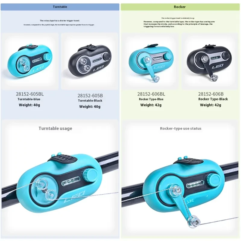 High Sensitivity Automatic Night Fishing Rod Alarm with LED Signal Induction