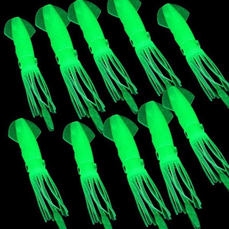 Sea Fishing Luminous Squid Bait