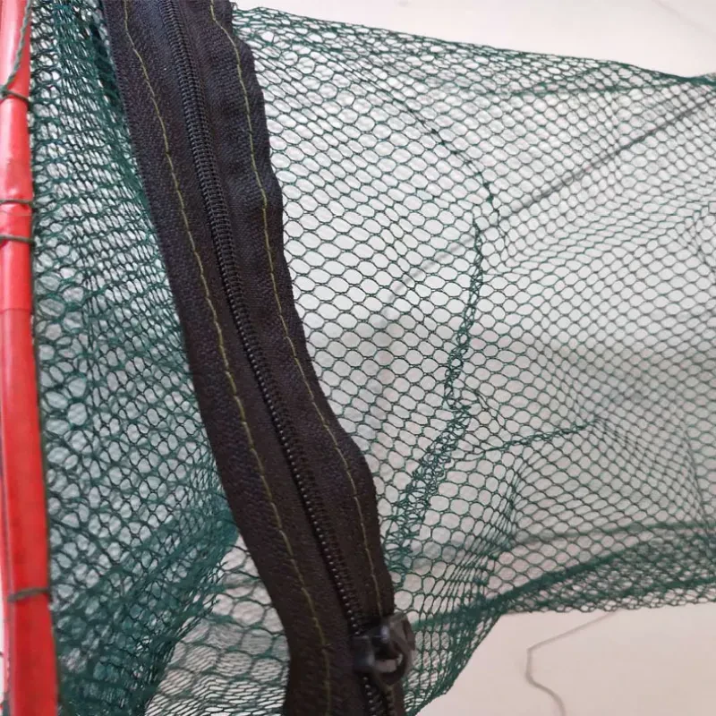 Two-Hole Lobster Basket Folding Fishing Cage