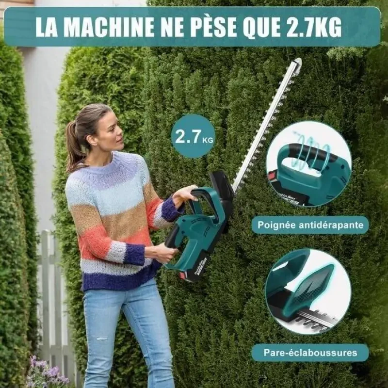 Electric Cordless Hedge Trimmer