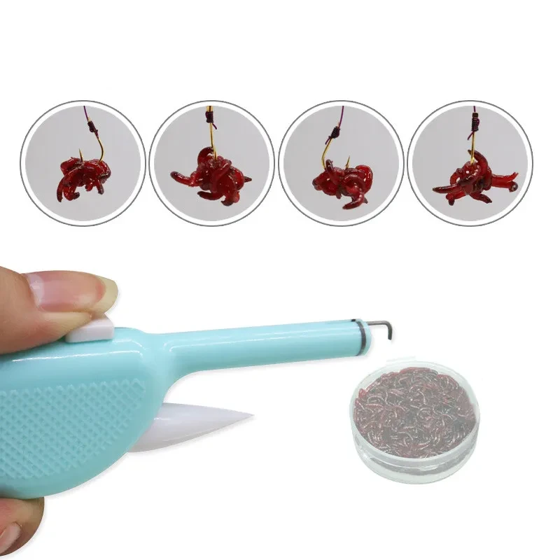 Multi-functional Deluxe Bundler Live Bait Special Fishing Bloodworm Gun