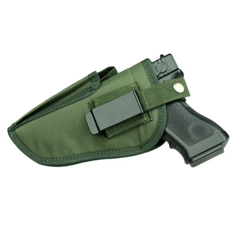 Universal Tactical Holster – Outdoor Nylon Pistol Pouch for Belt or MOLLE Gear