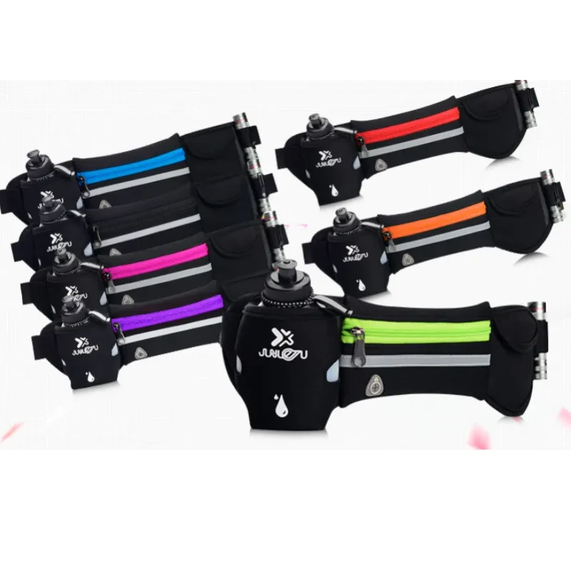 Running Waist Bag with Bottle Holder – Multi-Function Mobile Phone Pocket for Outdoor Sports