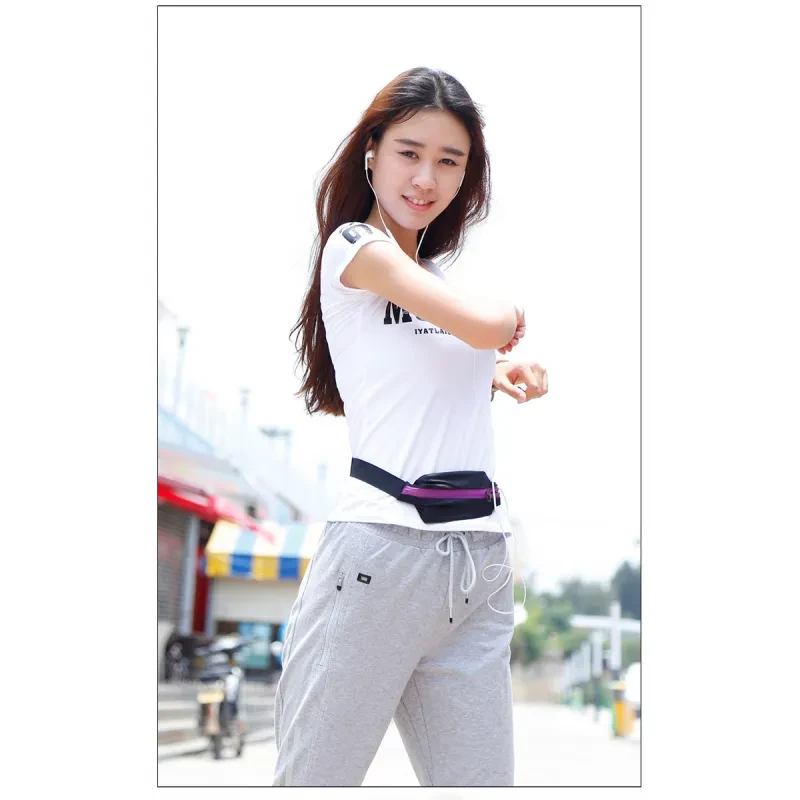 Multifunctional Anti-Theft Running Waist Bag – Invisible Sports Pocket with Waterproof Zipper