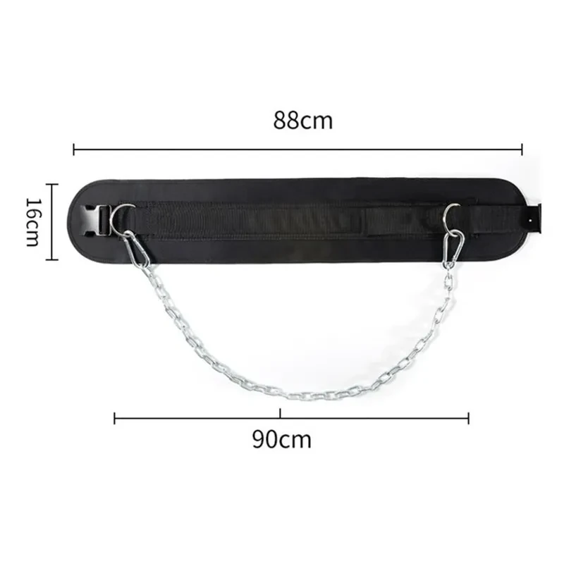 Weightlifting Dip Belt for Pull-Ups & Dips – Heavy-Duty Nylon Weight-Bearing Belt for Gym, Bodybuilding, and Strength Training
