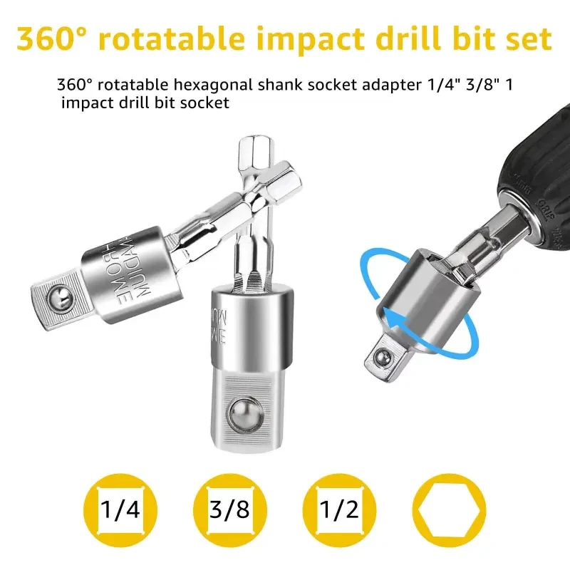26PCS Drill Bit Extension Set