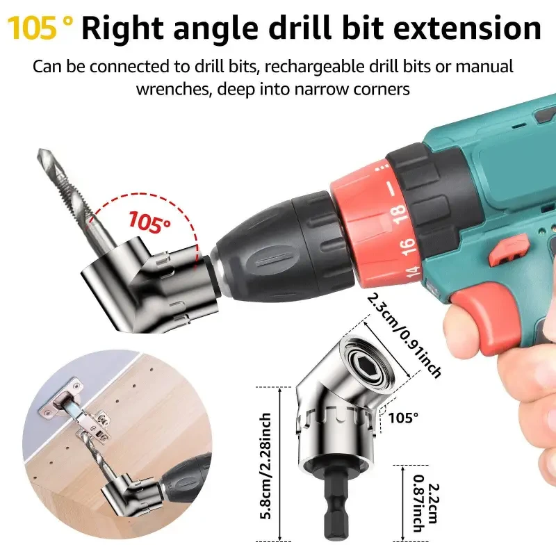 26PCS Drill Bit Extension Set