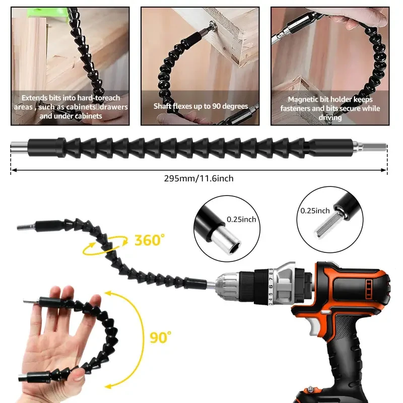 26PCS Drill Bit Extension Set