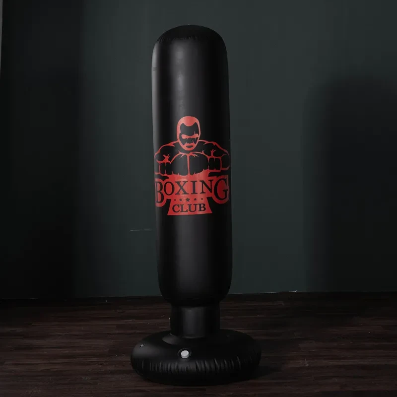 Free Standing Inflatable Boxing Punch Bag – PVC Kick Training Bag for Home Gym Fitness, Suitable for Adults & Kids