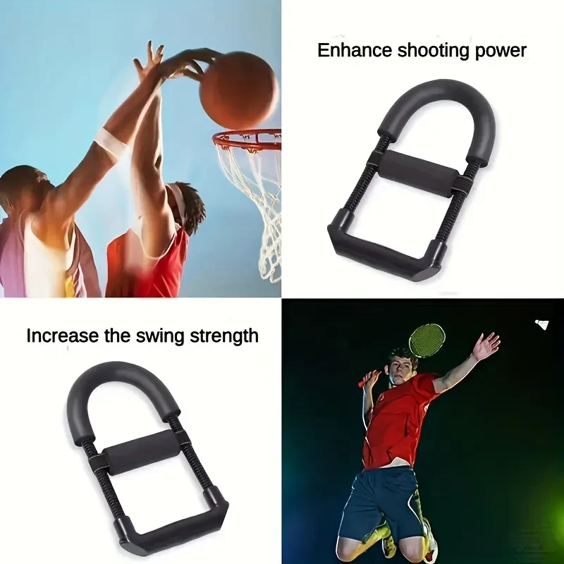 Adjustable Arm Strength Training Tool | Wrist & Forearm Muscle Trainer | Grip Strength Exerciser for Home Fitness & Resistance Training