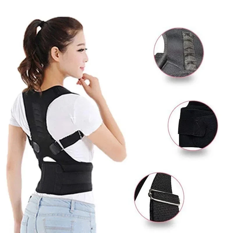 Kyphotone Back Posture Corrector – Adjustable Shoulder & Back Support Brace for Improved Posture & Spinal Alignment