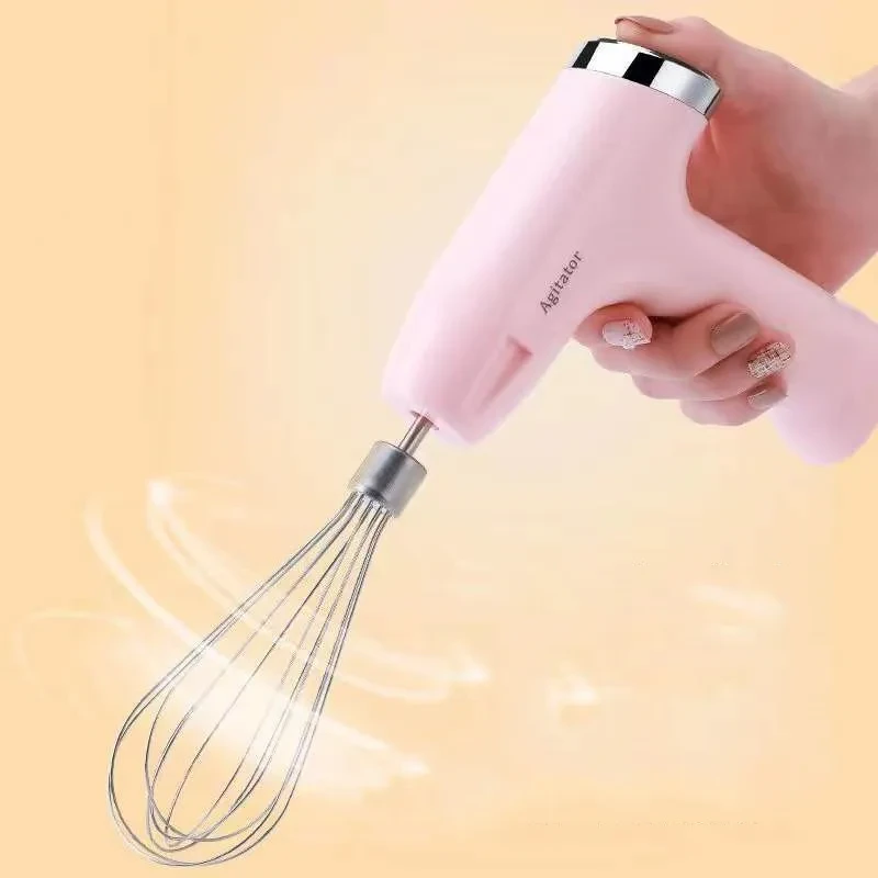 Wireless Electric Whisk – Automatic Household Cream Blender & Multi-Function Handheld Mixer