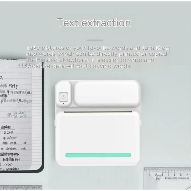 Portable Mini Thermosensitive Bluetooth Printer - Compact and Efficient Mobile Printing Solution