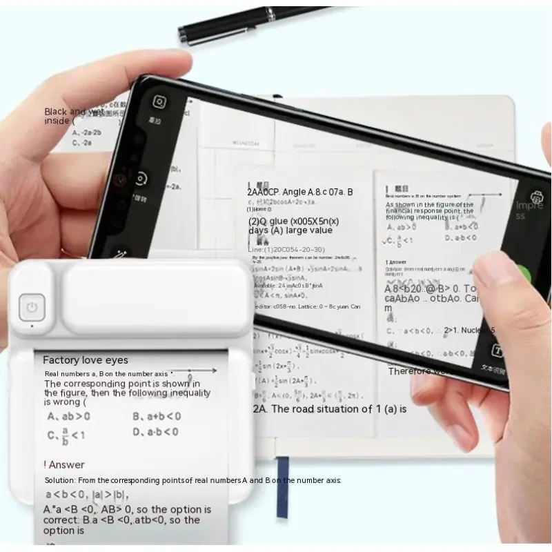 Portable Mini Thermosensitive Bluetooth Printer - Compact and Efficient Mobile Printing Solution