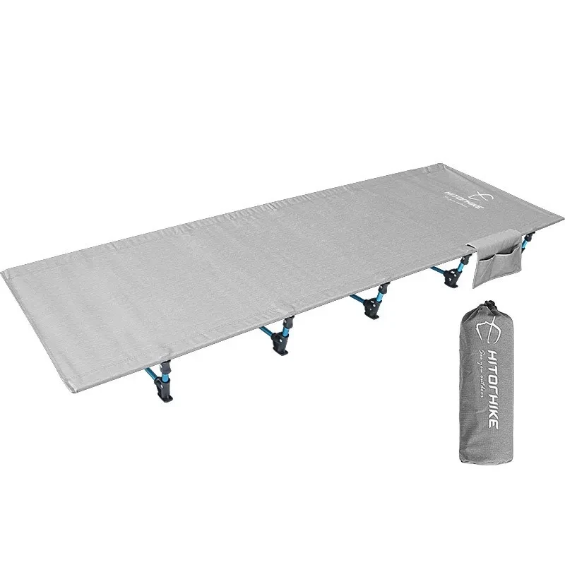 Portable Escort Folding Camping Bed – Lightweight Aluminium Outdoor Cot with Oxford Cloth