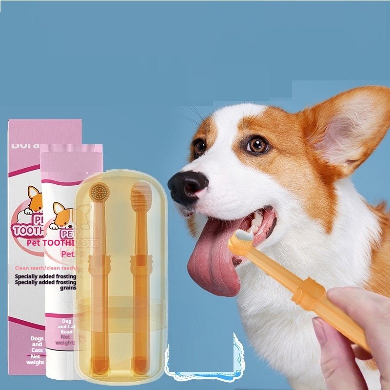Pet Cleaning Care Dog & Cat Toothbrush