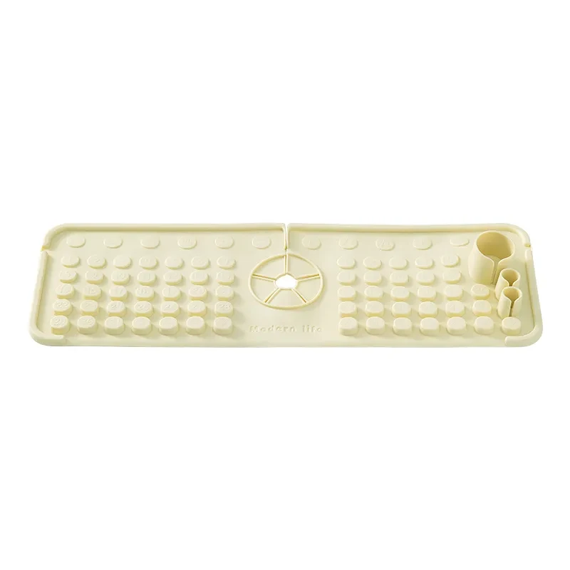 Silicone Faucet Draining Pad – Sink Splash Guard for Kitchen & Bathroom Taps