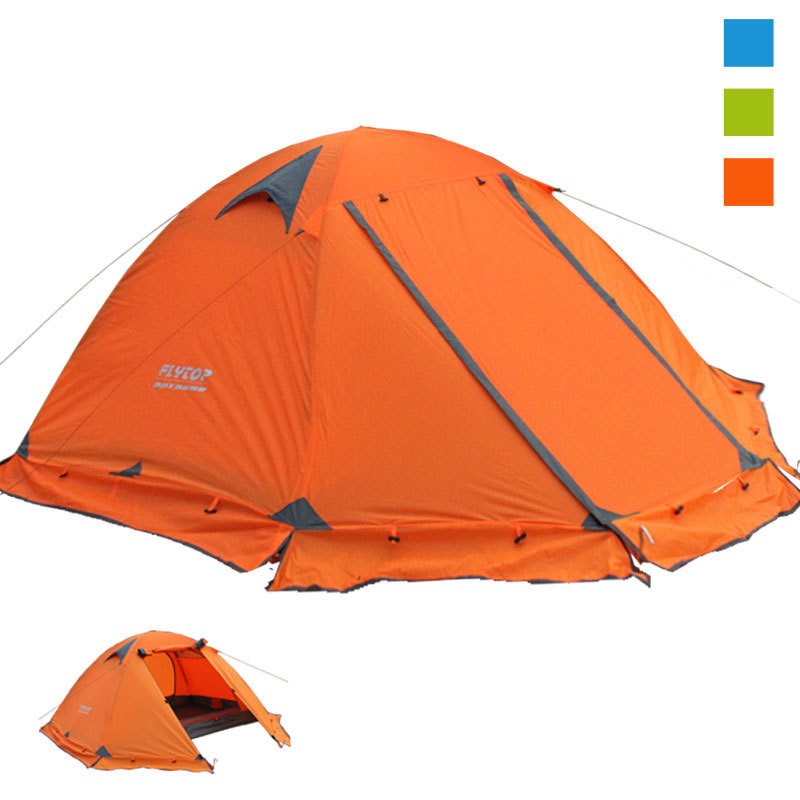 Double Camping Tent – Aluminium Pole, Waterproof Anti-Storm Outdoor Travel Shelter