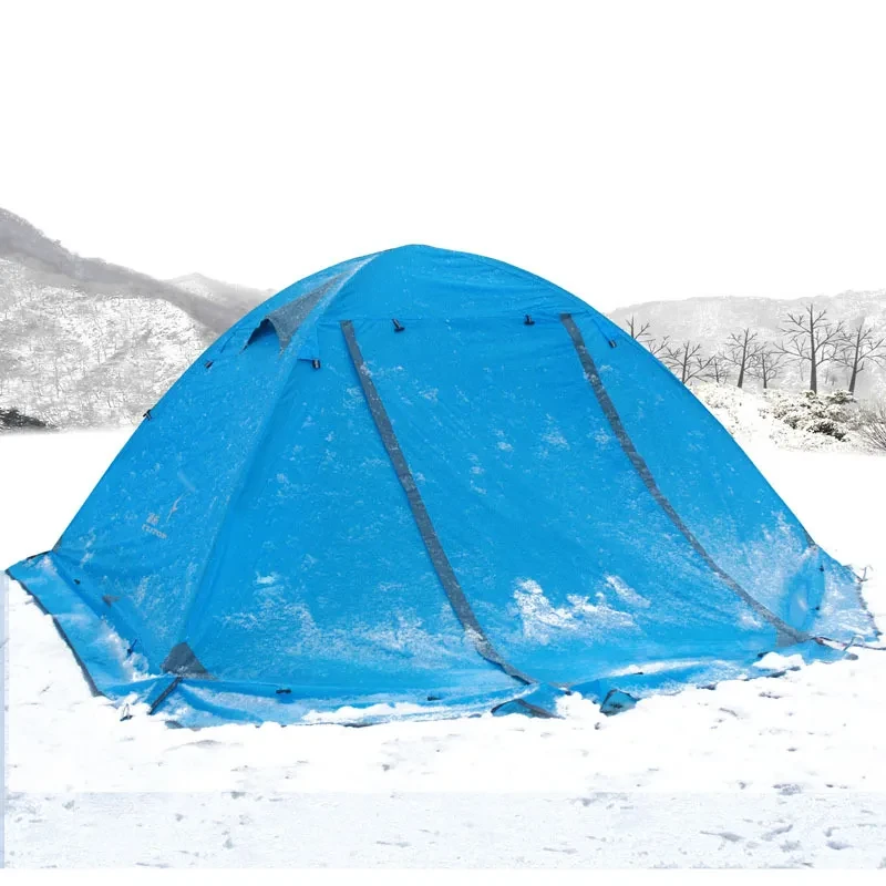 Double Camping Tent – Aluminium Pole, Waterproof Anti-Storm Outdoor Travel Shelter