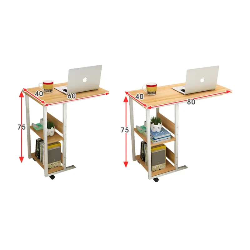 Portable Bedside Laptop Table – Adjustable Lazy Desk for Home & Office
