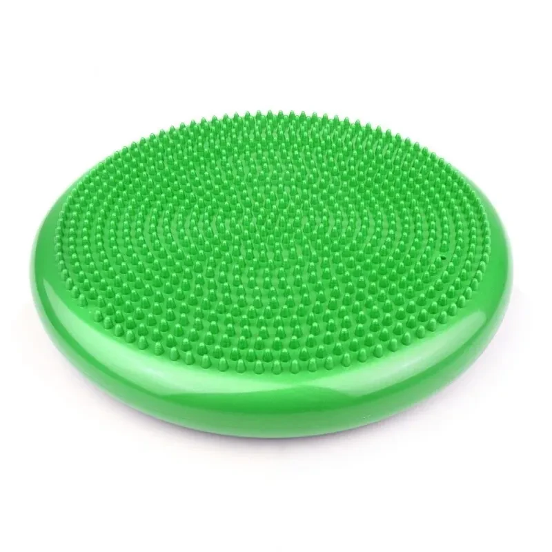 Inflatable Foot Massage Balance Pad – Yoga Fitness Stability Disc with Pump