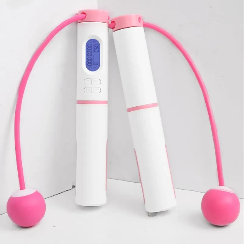 Fitness Smart Skipping Rope – Adjustable Counting Jump Rope with LED Display & Calorie Tracker