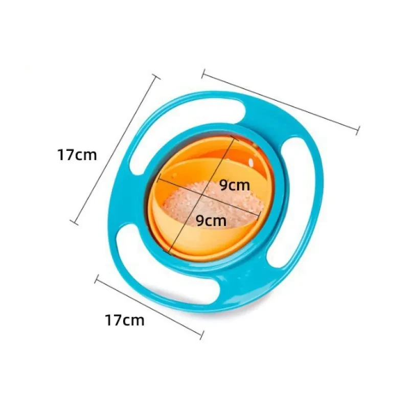 Spill-Proof Balance Baby Bowl