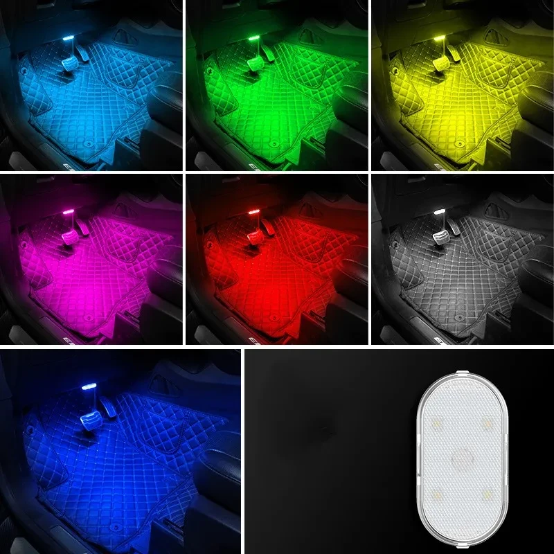 USB Rechargeable Touch-Sensing Car Reading Light