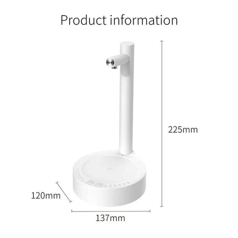 Automatic Bottled Water Dispenser – USB Rechargeable Desktop Water Pump
