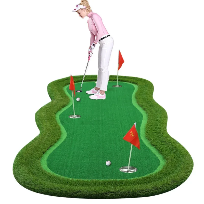 Indoor Golf Putting Green – Portable Golf Practice Mat