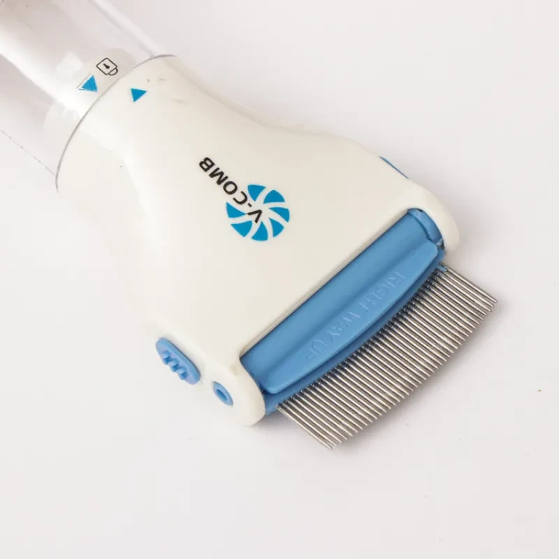 V-Comb Anti-Lice Machine – Electric Nit & Lice Removal Comb with LED Filter & Disposable Hygienic System