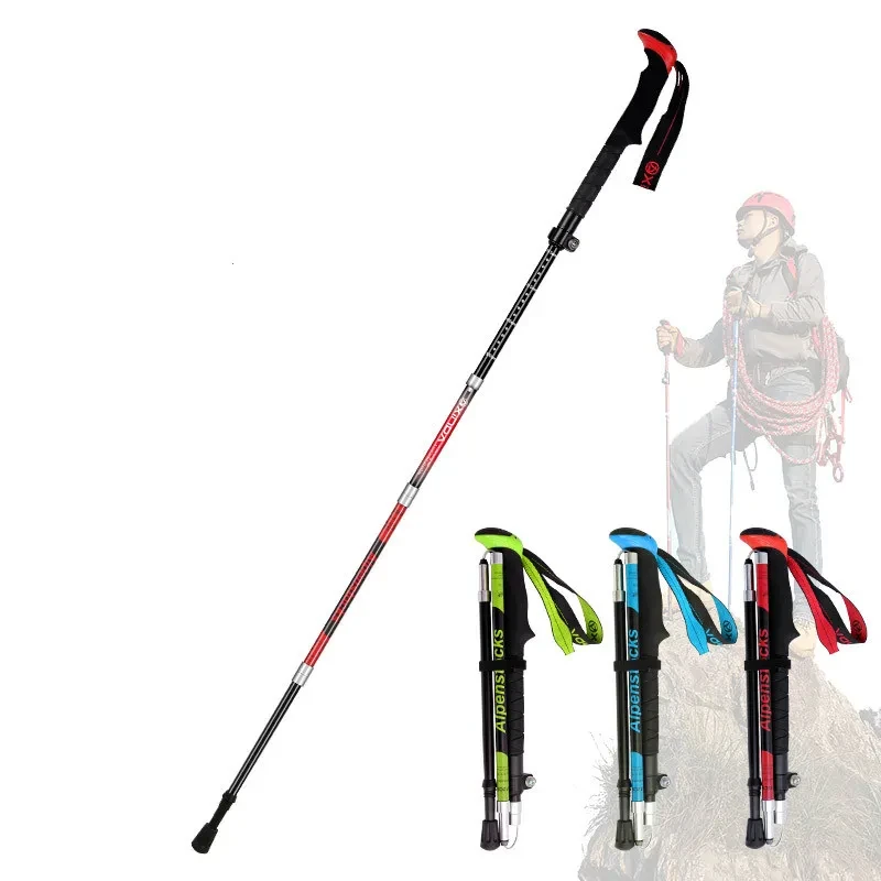 Ultralight Carbon Trekking Poles – Durable Adjustable Hiking Poles for Outdoor Adventures
