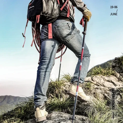 Ultralight Carbon Trekking Poles – Durable Adjustable Hiking Poles for Outdoor Adventures