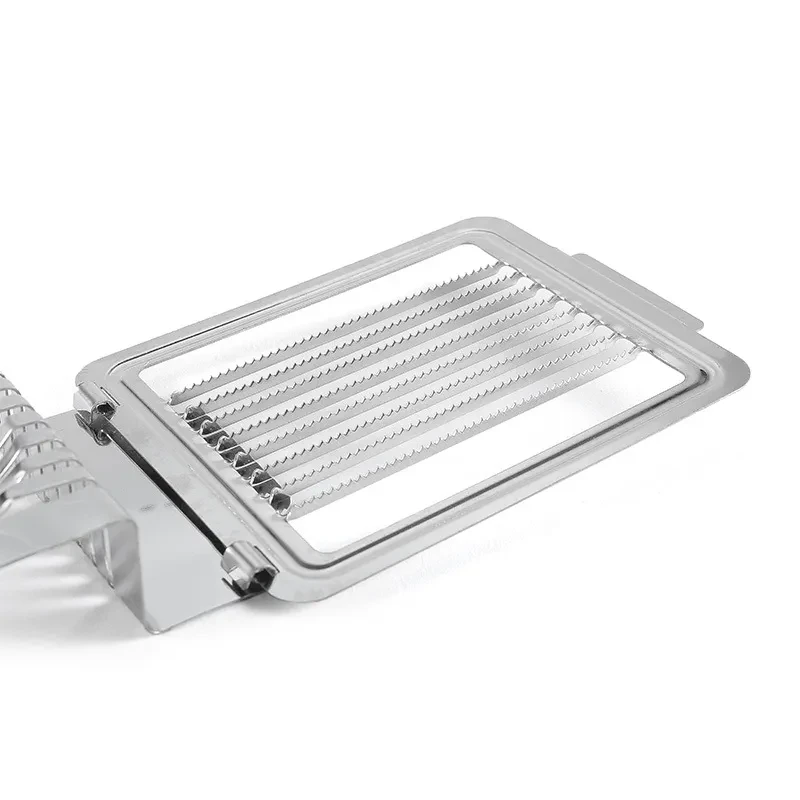 Stainless Steel Egg Cutter – Multi-Purpose Kitchen Slicer for Boiled Eggs, Preserved Eggs & More