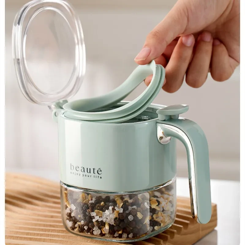 Light Luxury Sealed Glass Seasoning Jar