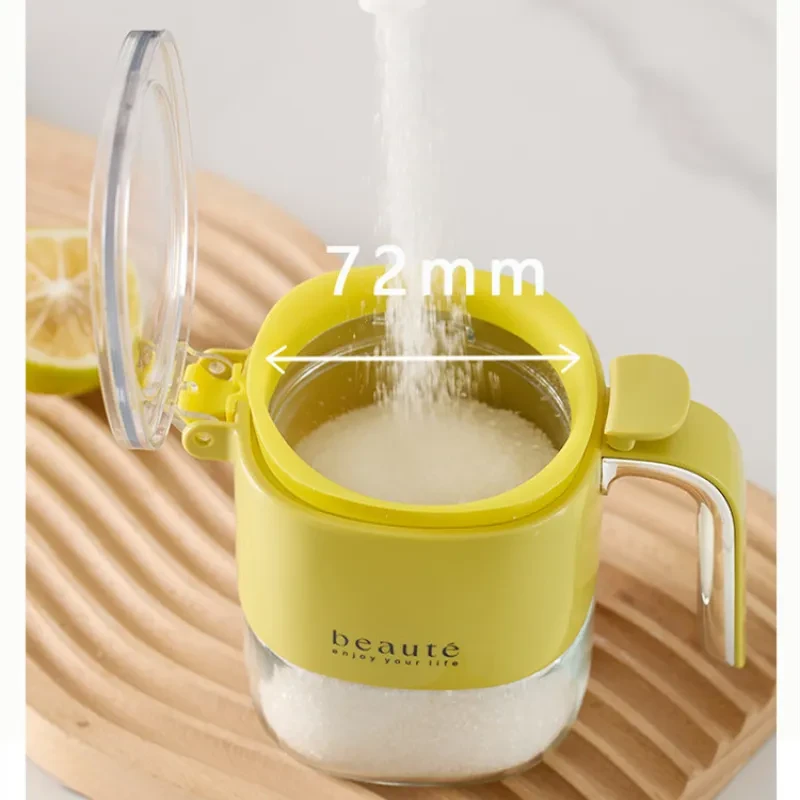 Light Luxury Sealed Glass Seasoning Jar